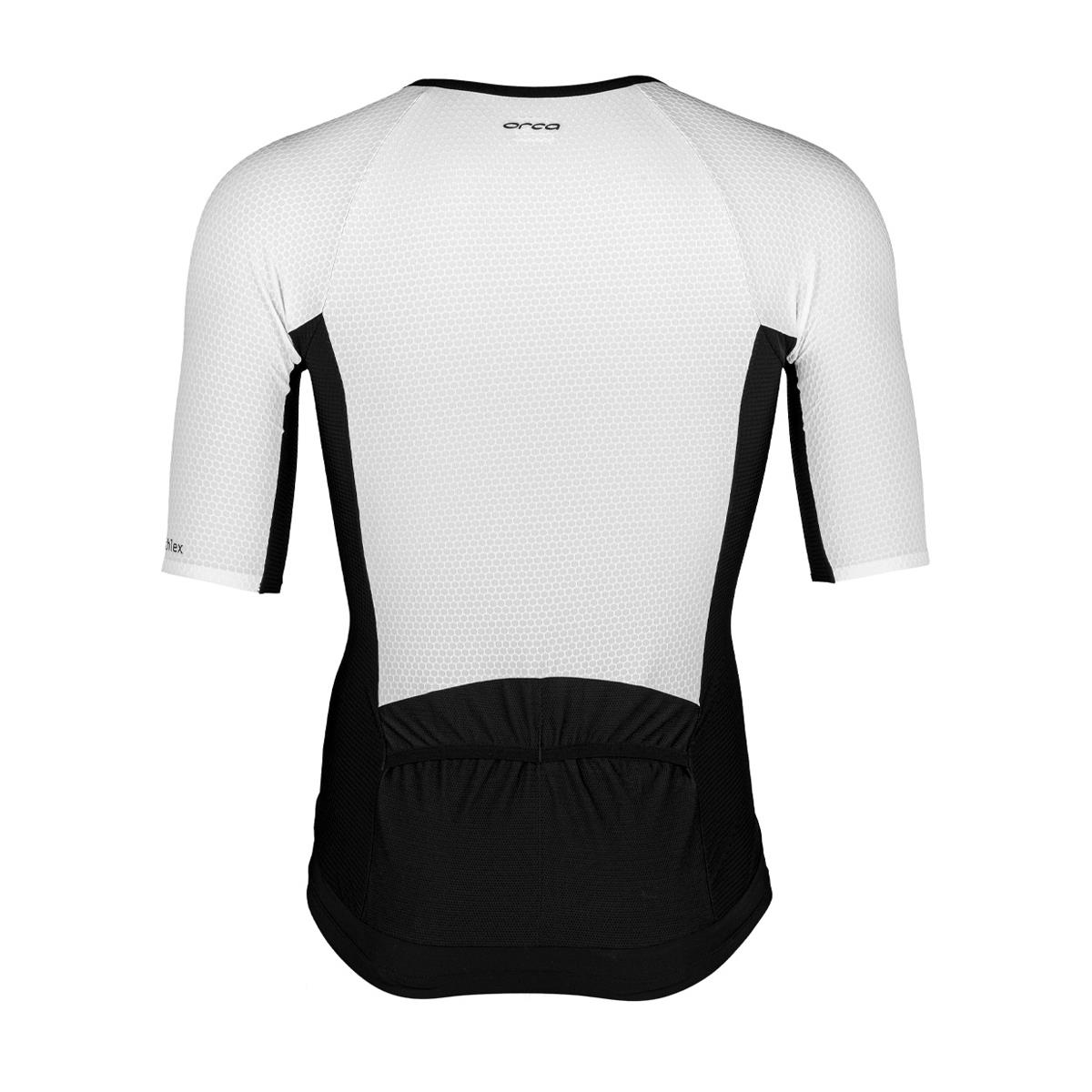 Orca Men's Athlex Sleeved Tri Top - White