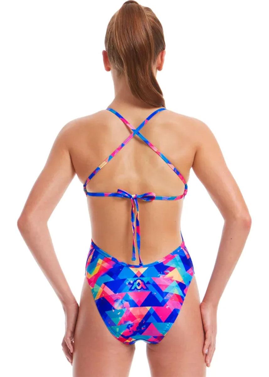 Amanzi Women's Spectrum Tie Back Swimsuit