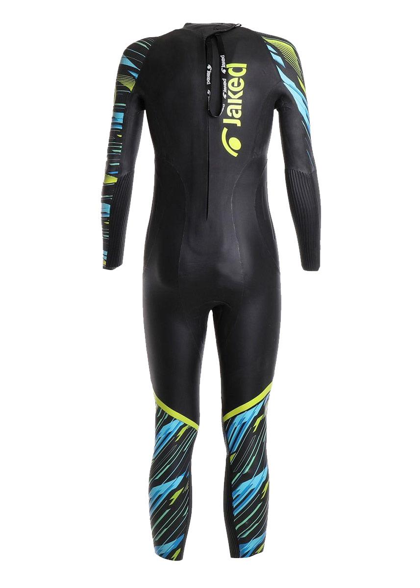 Jaked Mens Shockwave Multi Thickness Wetsuit - Black / Yellow