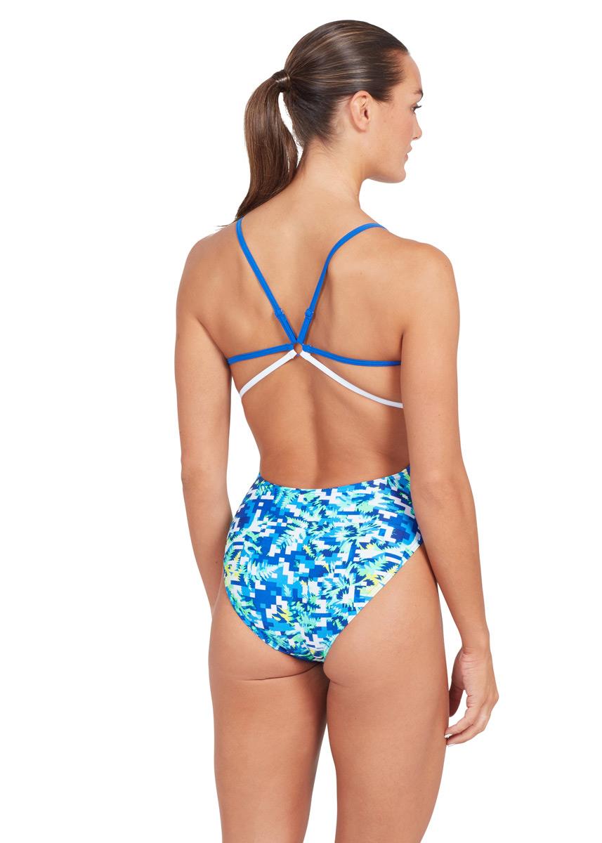 Zoggs Sun Scatter Starback Swimsuit