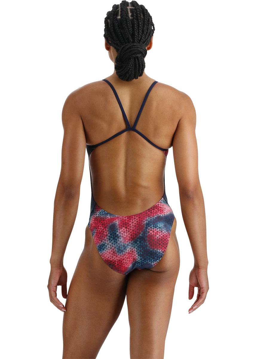 TYR Starhex CutoutFit Swimsuit - Red / Multi 