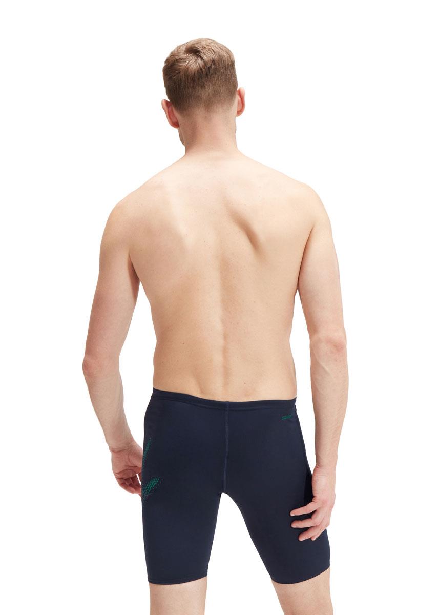 Speedo Hyper Boom Placement Jammer - True Navy/Jungle Green