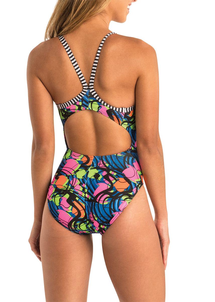 Uglies Party Gras V-2 Back Swimsuit