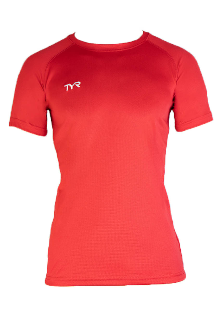 TYR Kid's Junior Tech Tee - Red