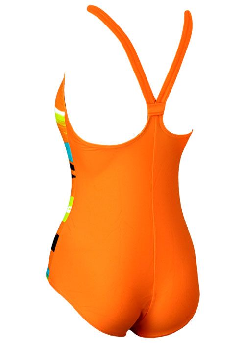 Yingfa Girls 1377-1 Stripe Swimsuit